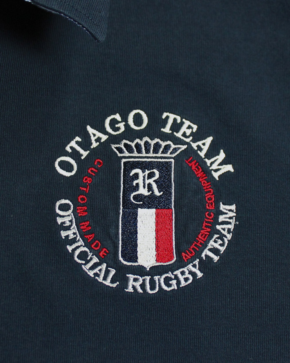 Polo Serioustag Otago rugby manches courtes marine Homme
