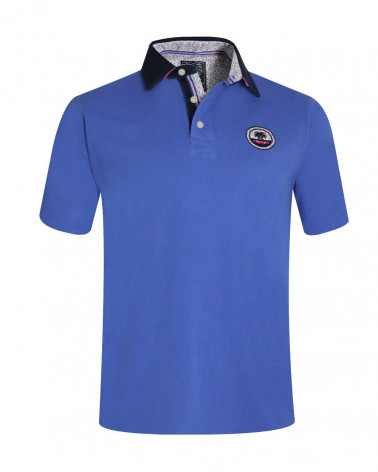 polo Tikflor bleu lavande pour homme