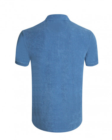 Dos du polo Towel Otago riviera blue pour homme