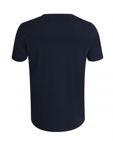 Dos du tee shirt Everlandy Otago bleu marine pour homme