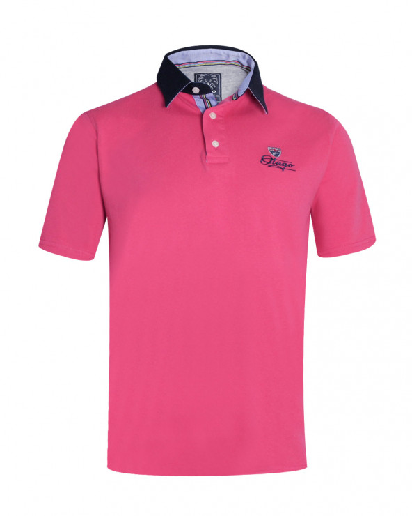 polo Gaudi Otago Fushia pour homme