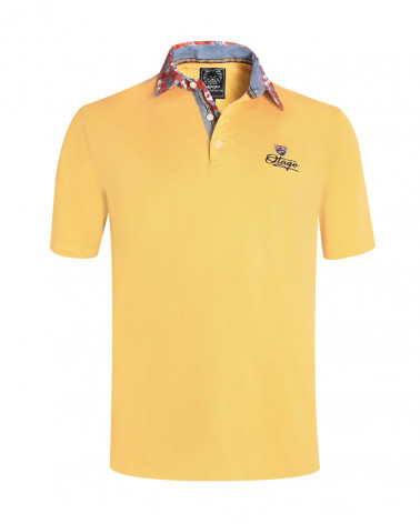 Polo Setflor jaune pour homme