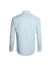 244 CHEMISE ML OTAGO RAYEE BLEU CIEL
