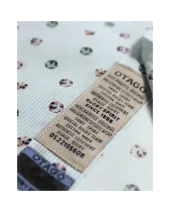 244 CHEMISE ML OTAGO RAYEE BLEU CIEL