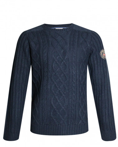 Pull Shutround col rond Otago rugby marine pour homme