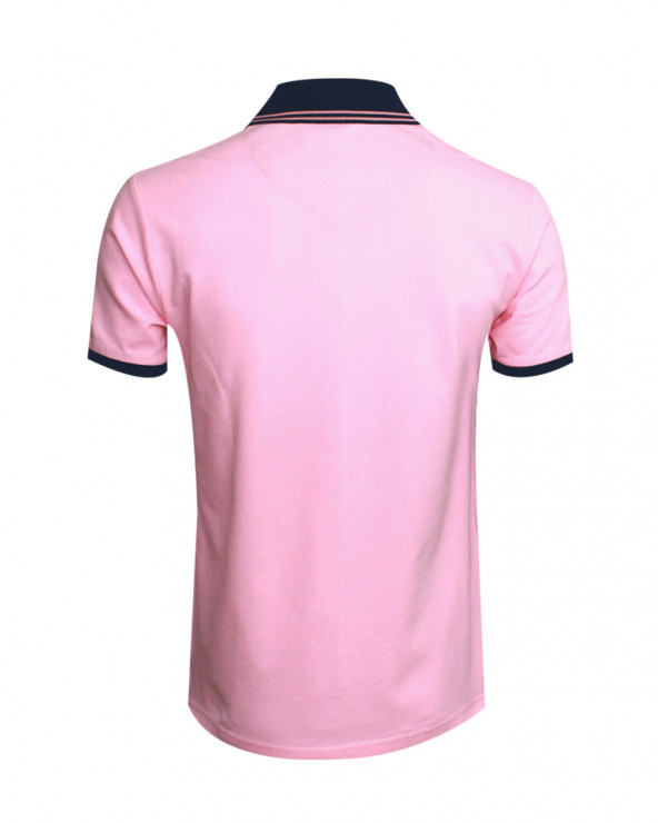 Dos du polo Artax Otago rose pour homme