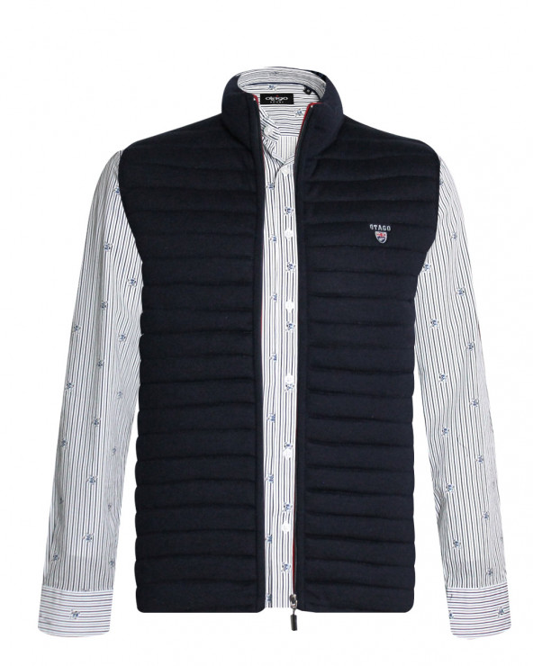 Gilet sans manches ANETO Otago rugby marine pour homme