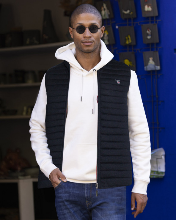 Gilet sans manches ANETO Otago rugby marine pour homme