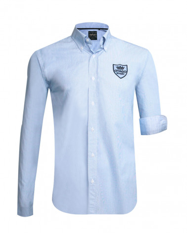 Chemise Label Otago bleu ciel pour homme