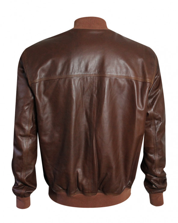 Dos du cuir Victor Otago marron pour homme Dos du cuir Victor Otago marron pour homme