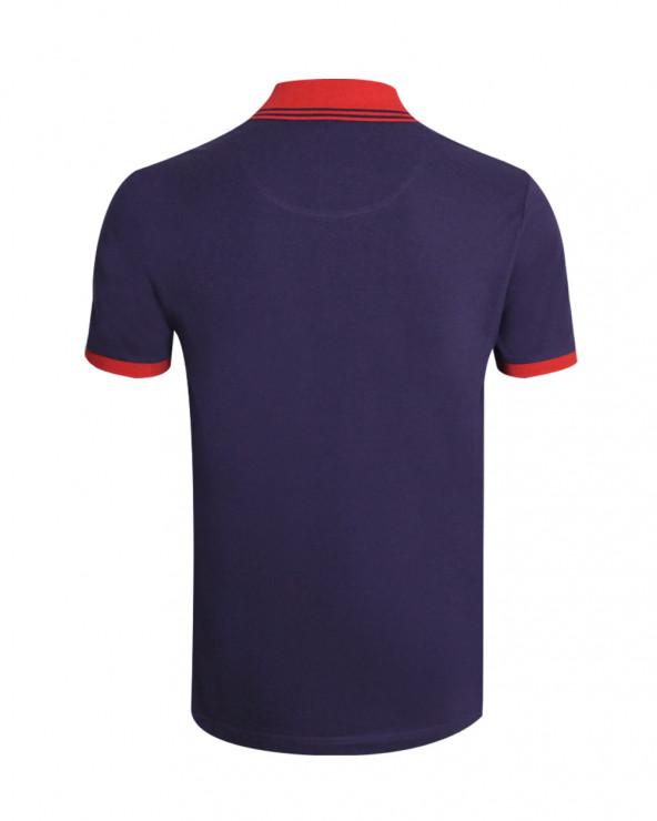 Dos du polo Artax Otago violet pour homme