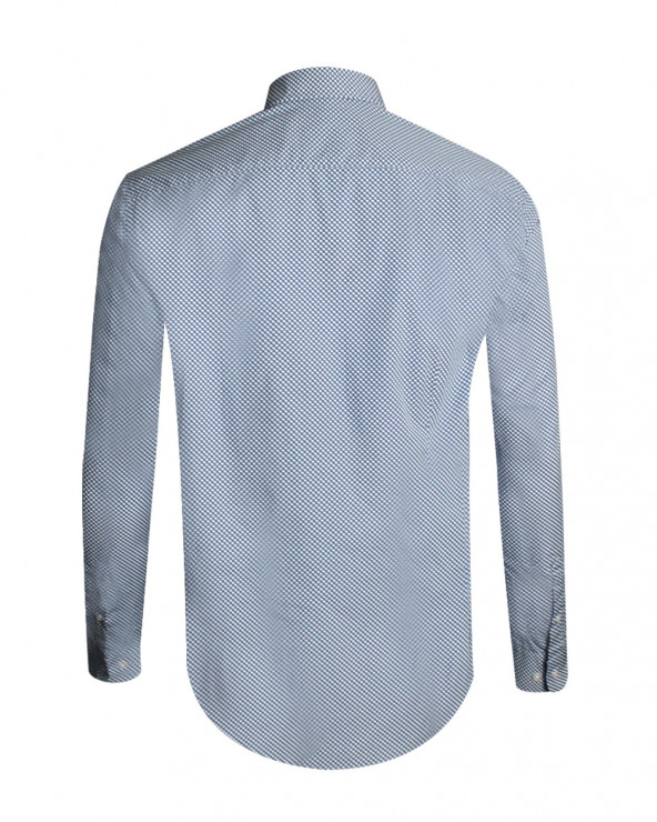 Dos de la chemise Ete 2005 Otago bleu pour homme