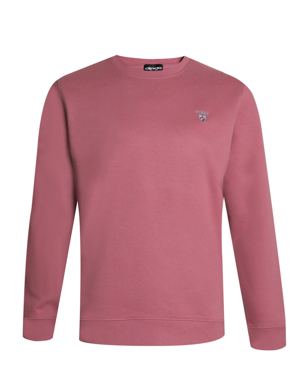Sweat col rond Printago Otago rugby antique rose pour Homme