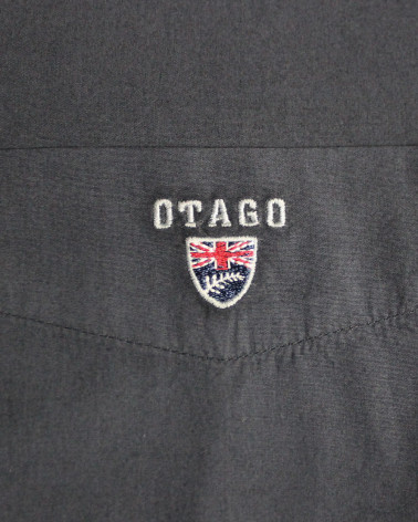 Broderie sur la poche côté coeur de la chemise Buenos aires Otago carbone pour homme