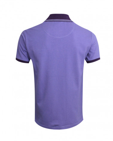 Dos du polo Artax Otago parme pour homme