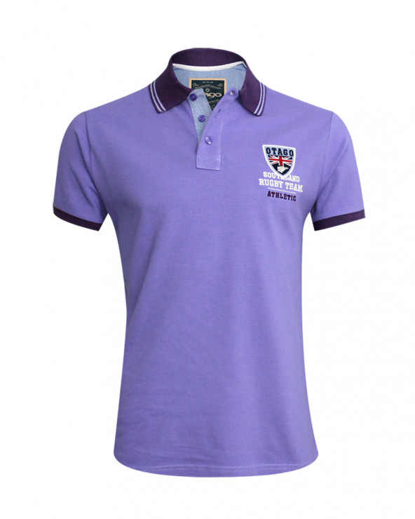 Polo Artax manches courtes parme Otago pour homme