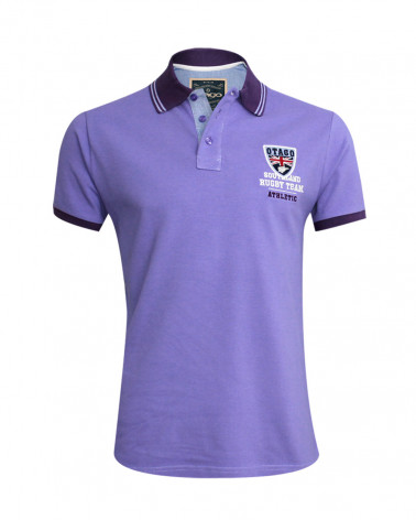 Polo Artax manches courtes parme Otago pour homme