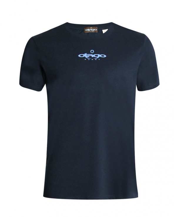 Sérigraphie devant du tee-shirt Flosset Otago navy heather pour homme