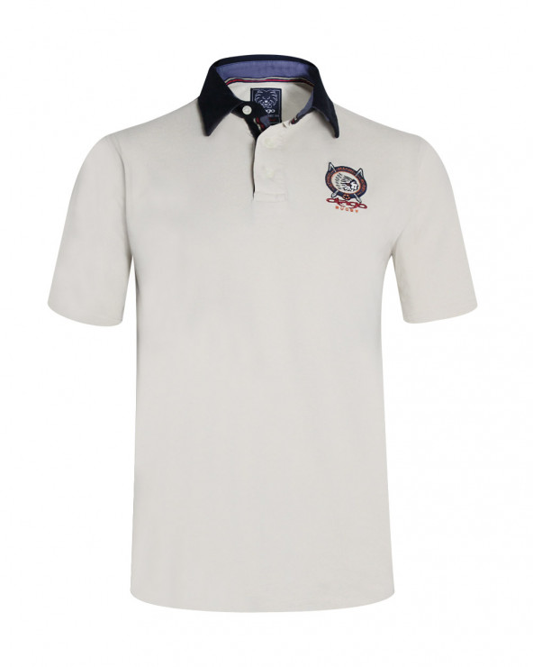 Polo Yaka manches courtes Otago rugby pour homme