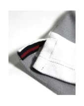 24PO4 POLO MC RAYE OTAGO BLANC/GRIS 24PO4 POLO MC RAYE OTAGO BLANC/GRIS