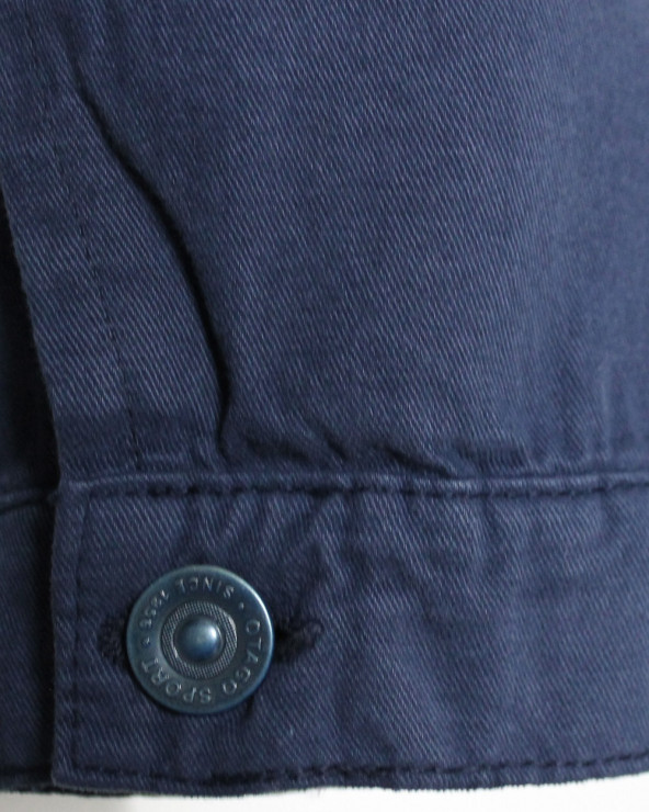 Détail produit du blouson Bruce Otago bleu marine pour homme