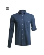 LIN BUENOS AIRES CHEMISE ML  BLEUET