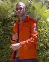Veste Toile Boutonnée Hobart Otago Rugby orange pour Homme