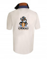 Polo HAAST manches courtes Otago rugby écru pour homme