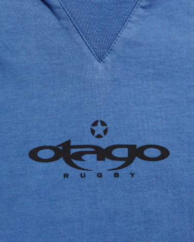 Sérigraphie devant du tee-shirt Walter Otago bleu lavande manches longues pour homme