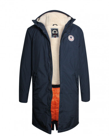 Doudoune Limbo Otago avec capuche bleu marine pour homme