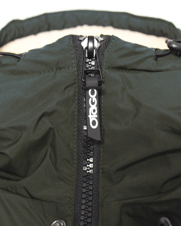 Curseur de fermeture de la doudoune Limbo Otago kaki pour homme