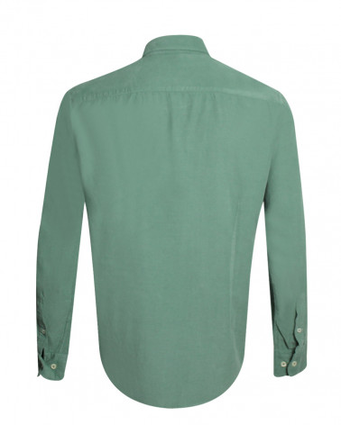 Dos de la chemise Velours Otago fern pour homme