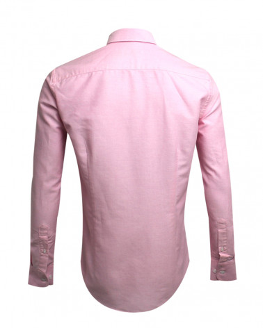 Dos de la chemise Artax Otago rose pour homme