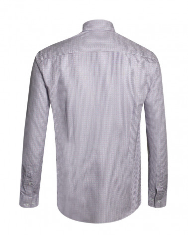 Dos de la chemise 201 Otago bleu marine pour homme