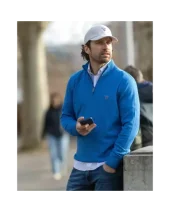 25 CARBUN PULL COL ZIP OTAGO BLEU OCEAN 25 CARBUN PULL COL ZIP OTAGO BLEU OCEAN