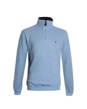 24SW7 SWEAT COL ZIP OTAGO BLEU PASTEL 24SW7 SWEAT COL ZIP OTAGO BLEU PASTEL