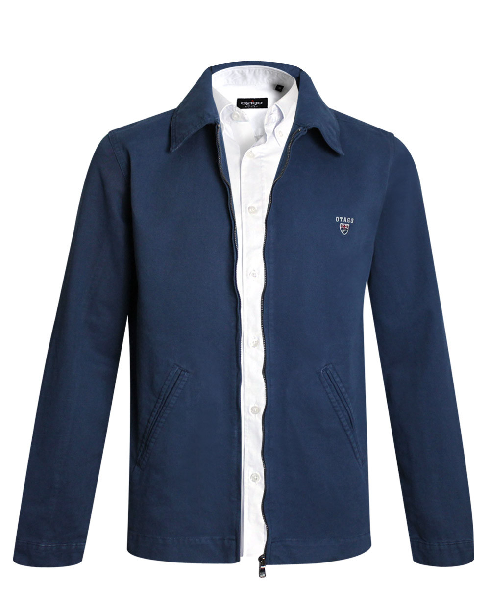 Blouson Brookly en Toile Otago Rugby indigo marine pour Homme