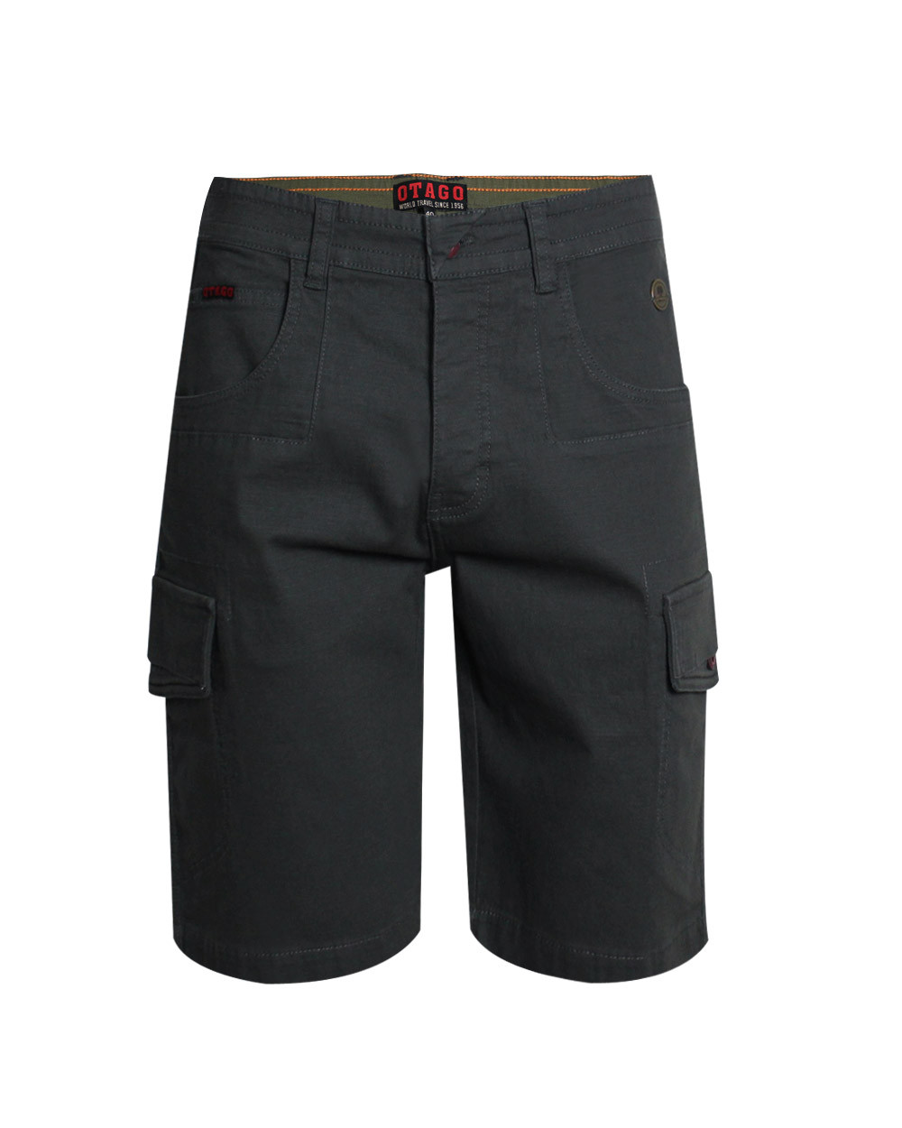 Bermuda Flarun Otago rugby gris orage pour homme
