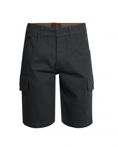 Bermuda Flarun Otago rugby gris orage pour homme