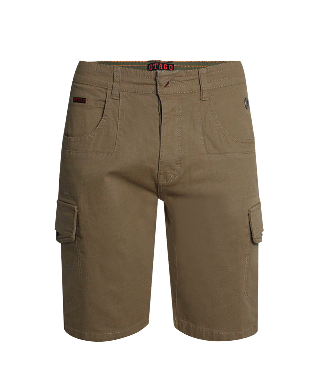 Bermuda Flarun Otago rugby beige cinnamon pour homme