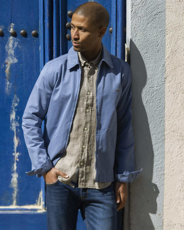 Blouson Brookly en Toile Otago Rugby cool blue pour Homme
