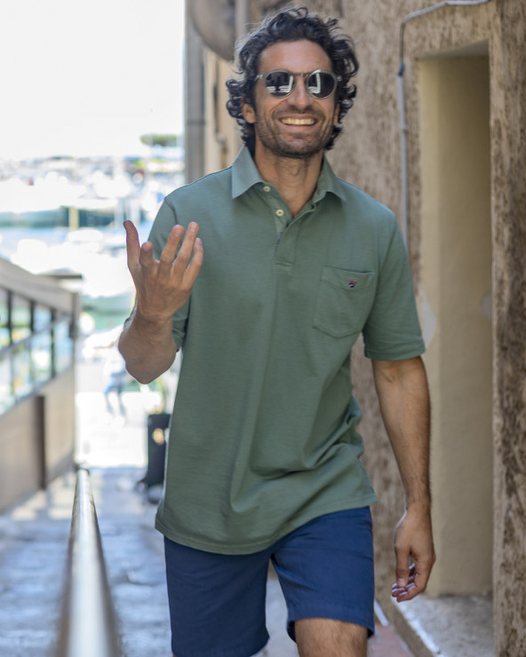 Polo CASA manches courtes Otago rugby fern pour homme