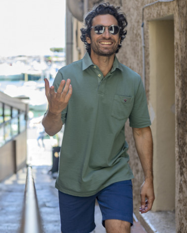 Polo CASA manches courtes Otago rugby fern pour homme