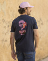 Tee-shirt Carribean Otago rugby marine pour homme