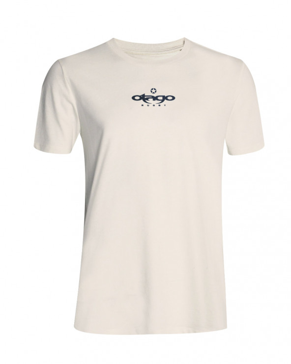 face du Tee shirt Tikland Otago rugby raw natural pour homme