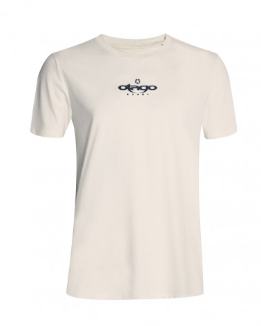 face du Tee shirt Tikland Otago rugby raw natural pour homme