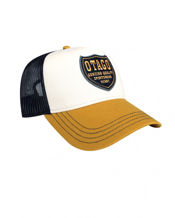 Casquette Qualicap Otago rugby écru / ocre / marine