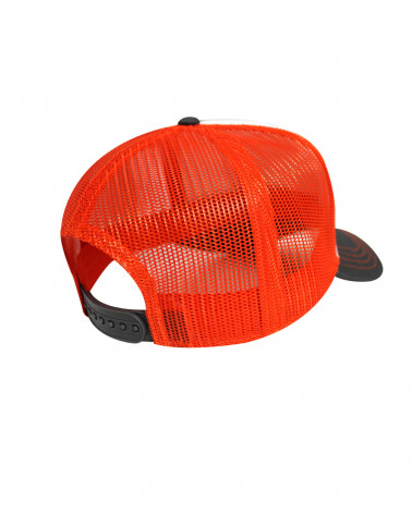 Casquette Beachcap Otago rugby écru gris et orange de dos
