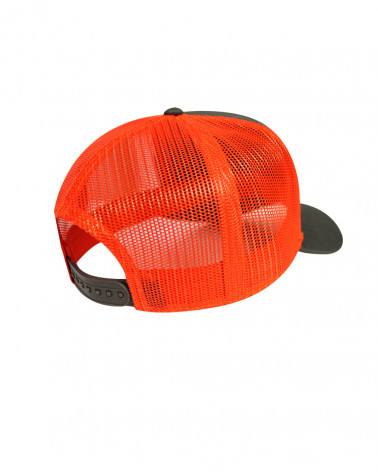 Casquette Beachcap Otago rugby kaki orange de dos