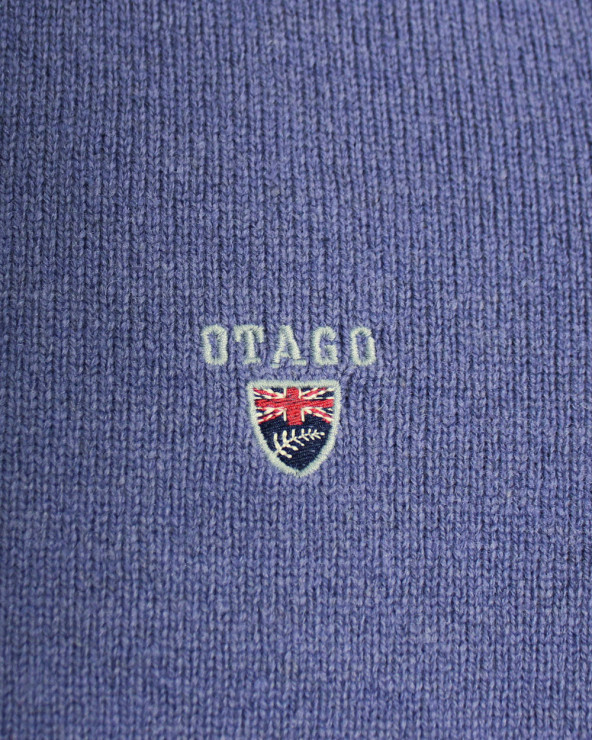 broderie du Pull Buenos Aires col V Otago rugby parme pour homme
